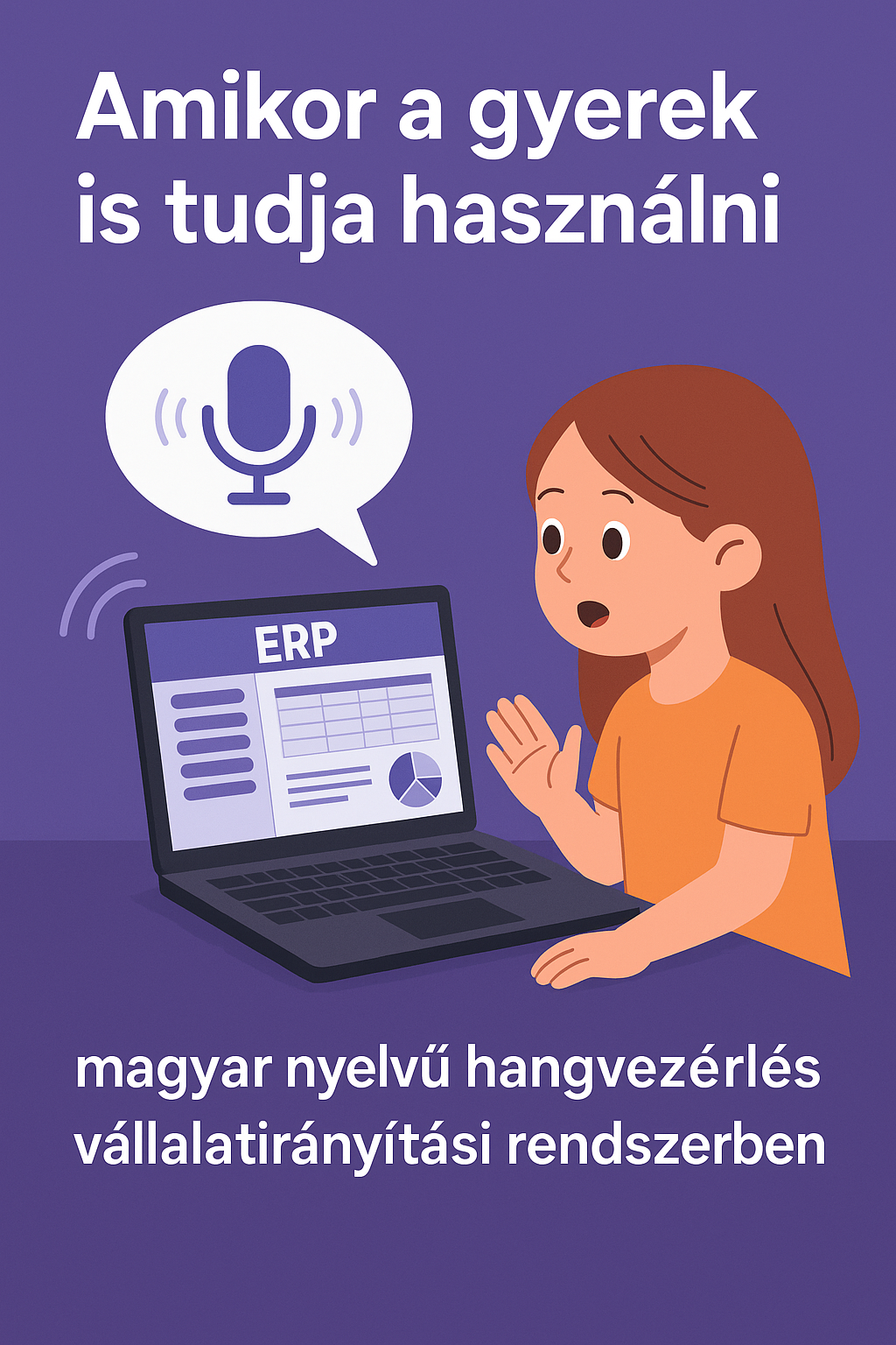 Amikor a gyerek is tudja használni: magyar nyelvű hangvezérlés vállalatirányítási rendszerben